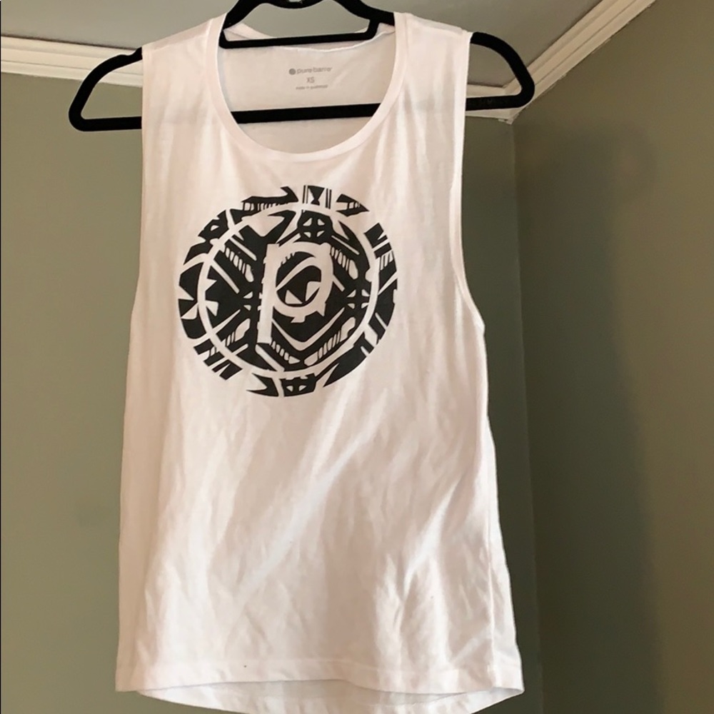 Pure Barre tribal muscle tank